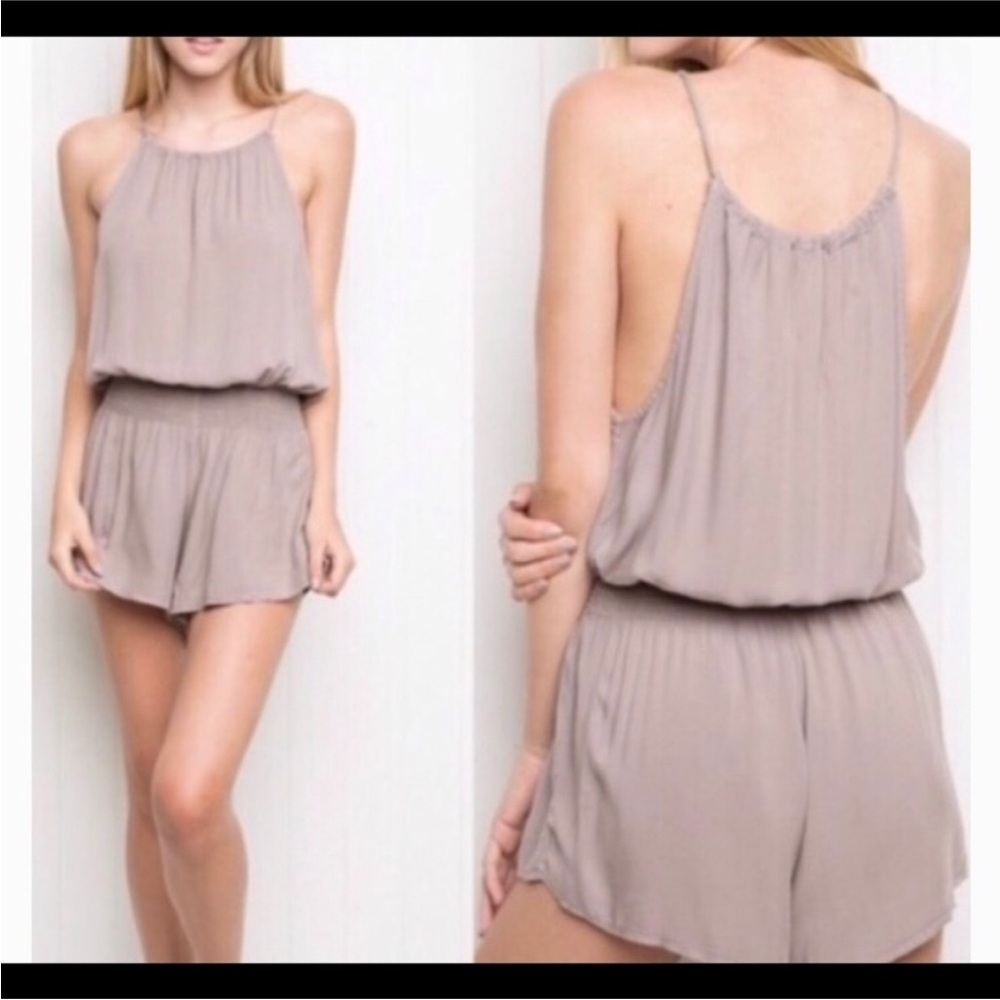 Brandy Melville Blanche Romper Shorts One Size